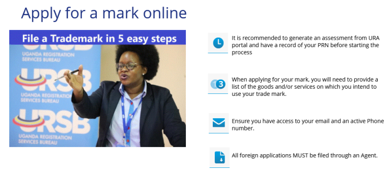 How To Register A Trademark / Service mark In Uganda