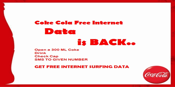 2020 Coca-Cola Promotional Data Mbs Kenya – Drink, Register & Enjoy Free Internet Bundles