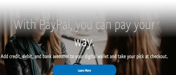 Paypal account without money