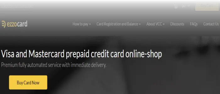 Ezzocard Review! Prepaid Virtual Cards For Anonymous Payments
