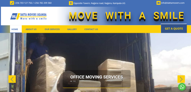 5 Movers And Packers Providers in Uganda