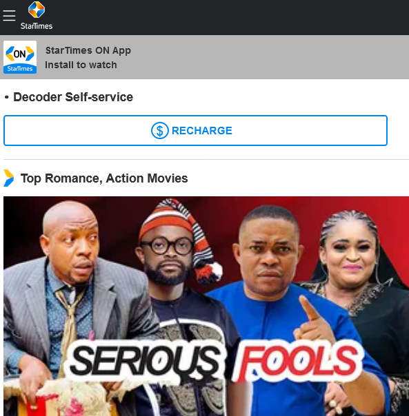 Common StarTimes TV Errors Fixed